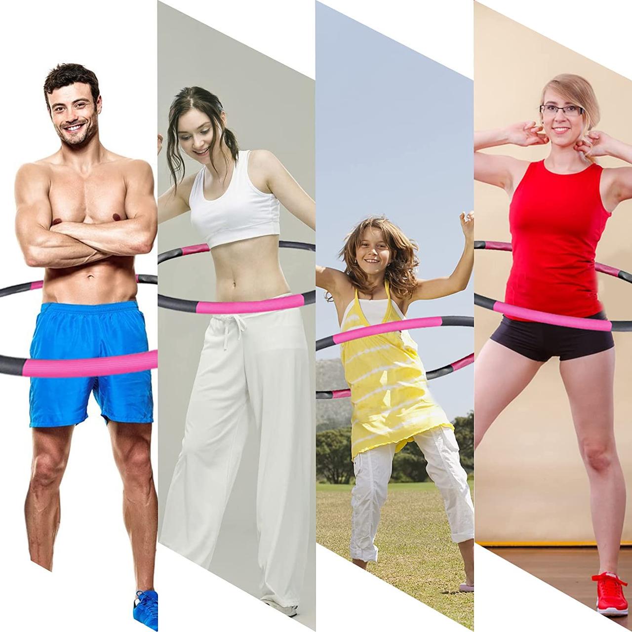 Обруч для фитнеса Qunpon Хула-хуп регулируемый 94 см - фото 6 Обруч для фитнеса Qunpon Хула-хуп регулируемый 94 см - фото 6