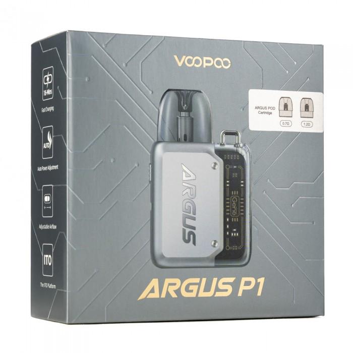 Электронная сигарета под-система Voopoo Argus P1 Pod 800 mAh 2 мл Kit Silver (15148) - фото 5