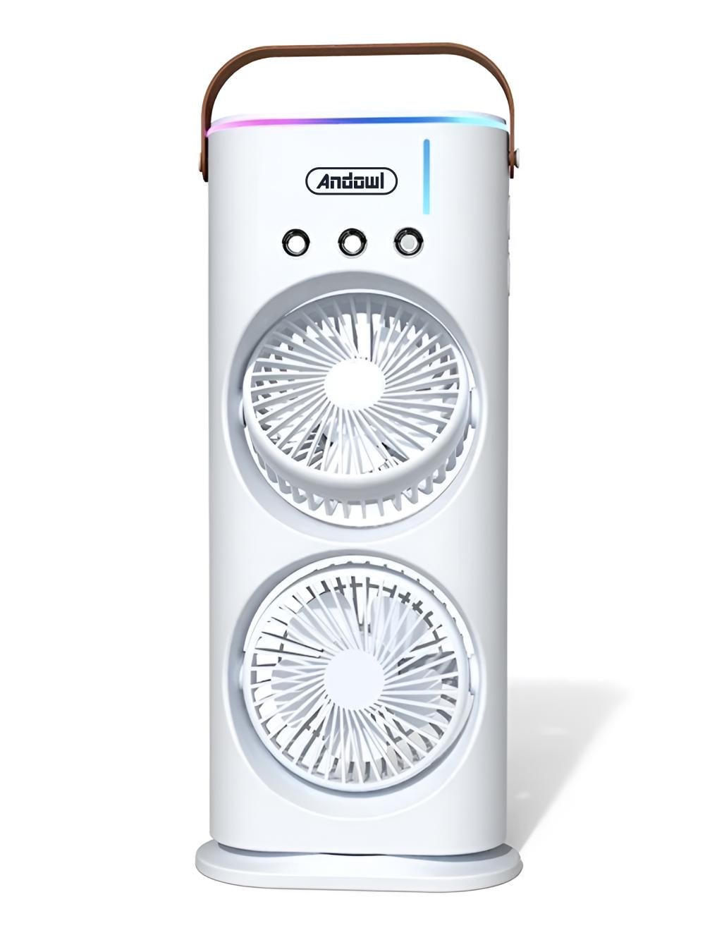 Бездротовий кондиціонер Andowl Q-F600X2 4в1 настільний портативний Білий (69335f05) Бездротовий кондиціонер Andowl Q-F600X2 4в1 настільний портативний Білий (69335f05)