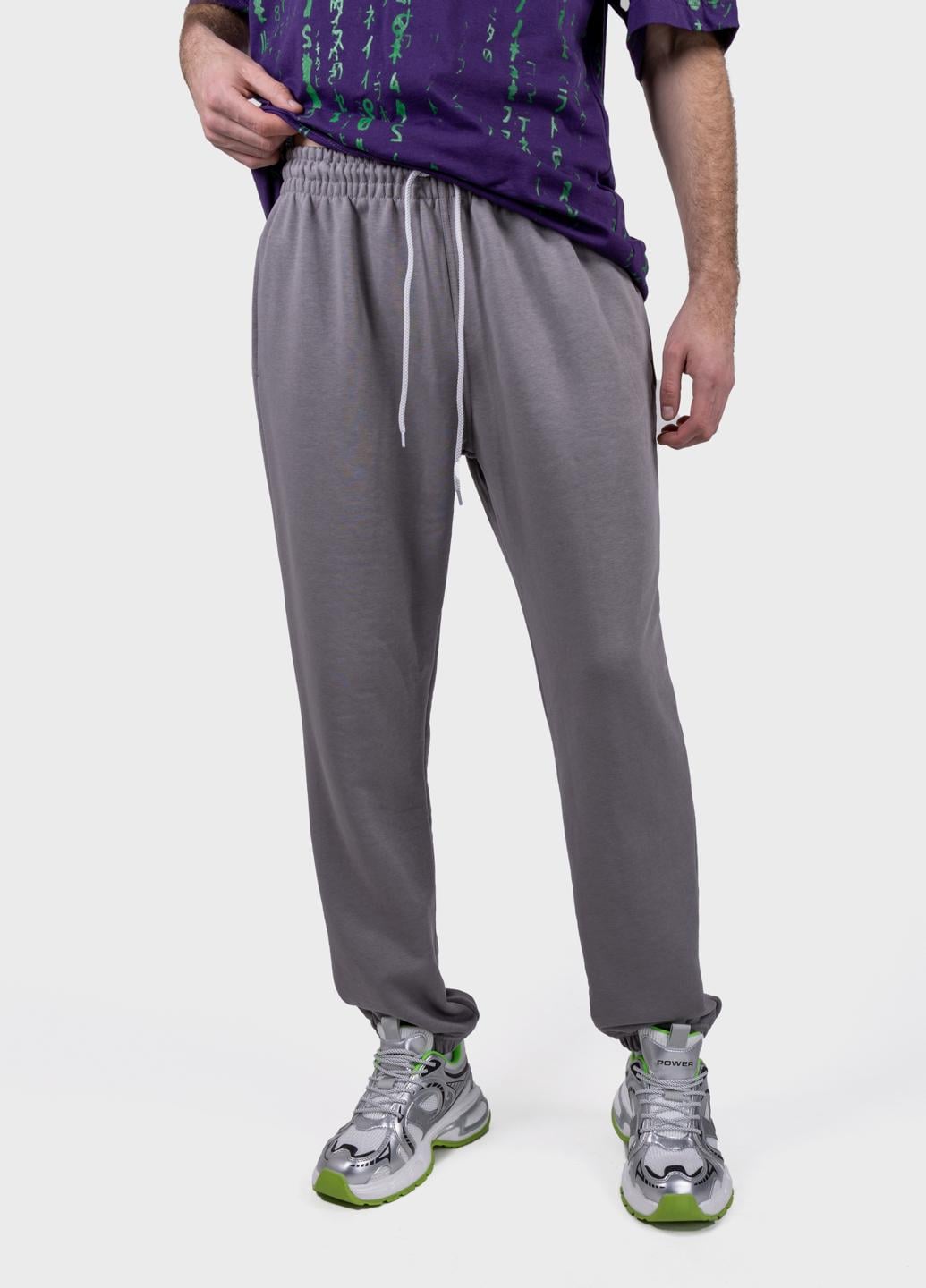 Спортивные штаны мужские Power 103644 S Серый (103644_S)