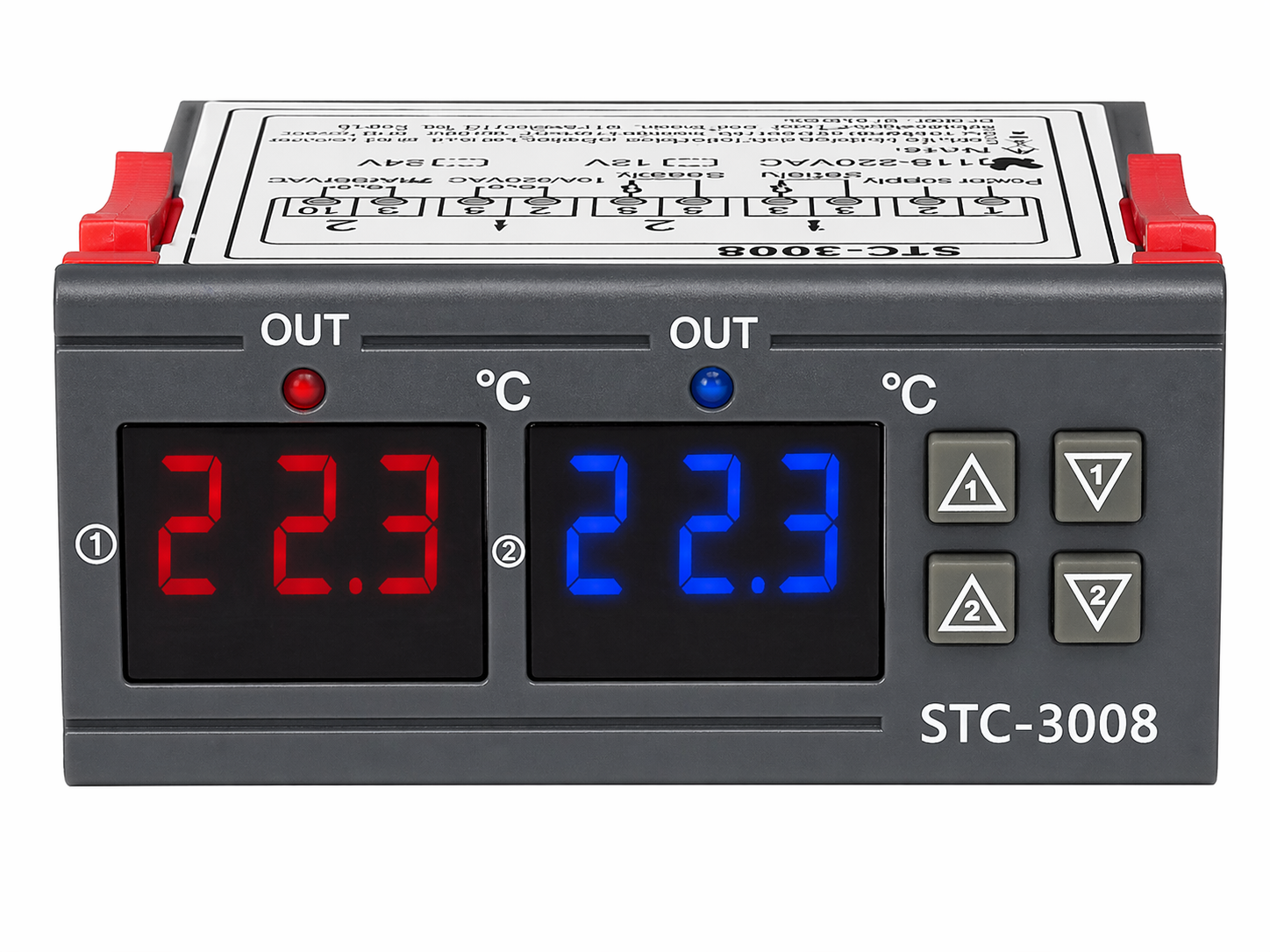 Контроллер температуры STC-3008 цифровой (1004-896-02)