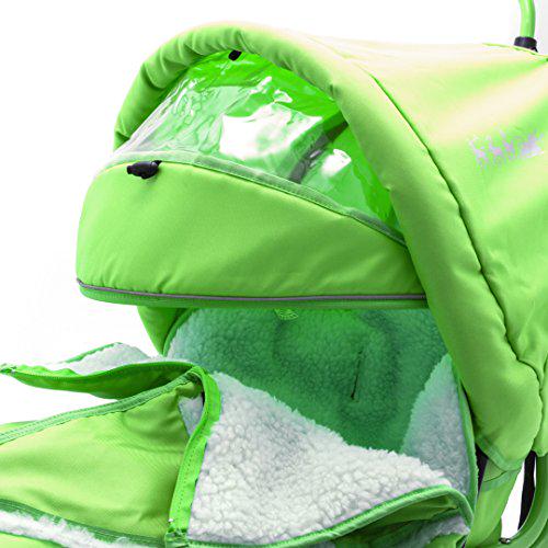 Санки Adbor Piccolino DeLux полный комплект Зеленый - фото 2