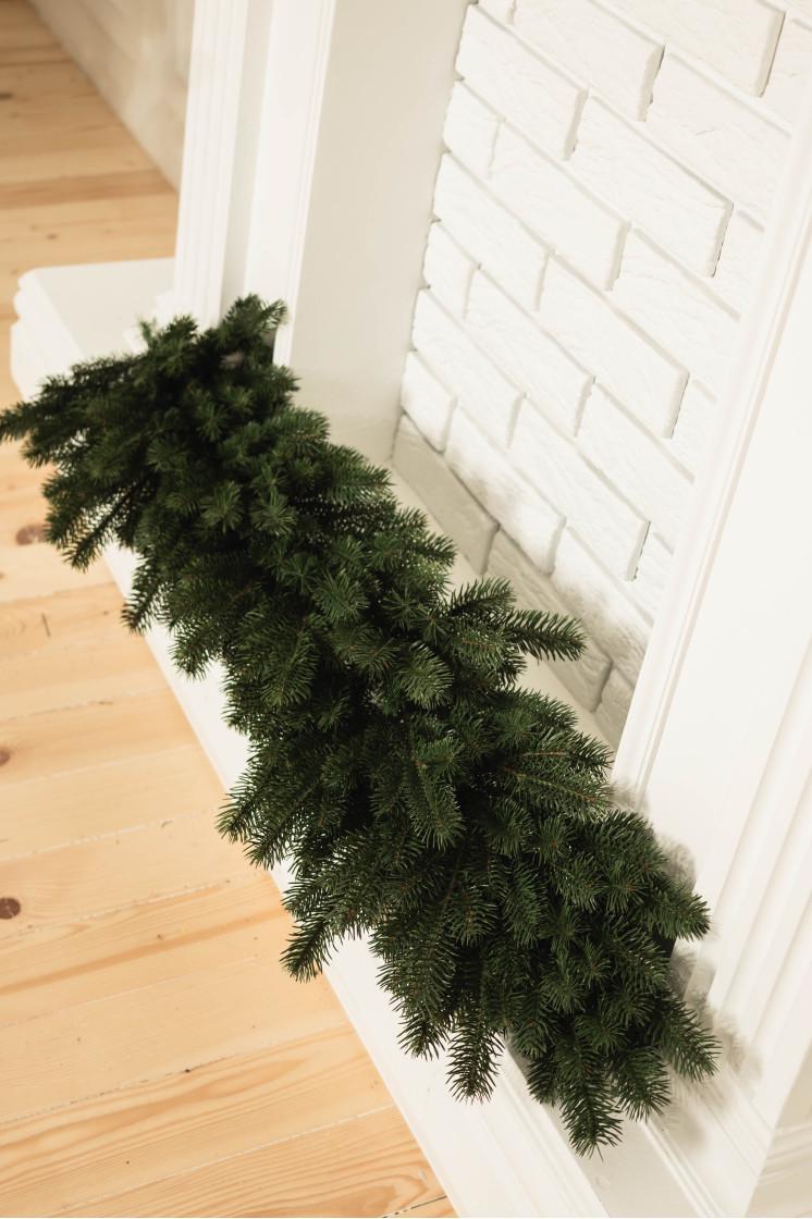 Гілка лита ялинкова Елізабет 1 м Зелений