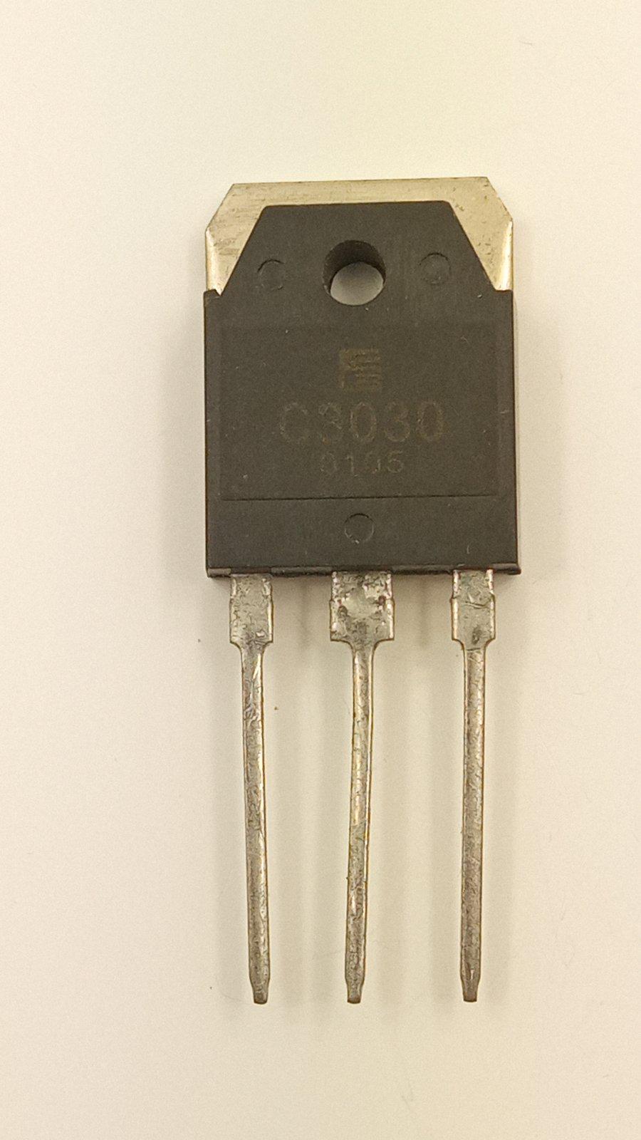 Транзистор 2SC3030 npn 900V 7A 80W TO-3PB (24075)