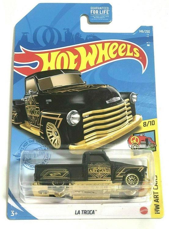 Базовий автомобіль Hot Wheels серії HW Art Cars 8/10-La Troca Truck 2021