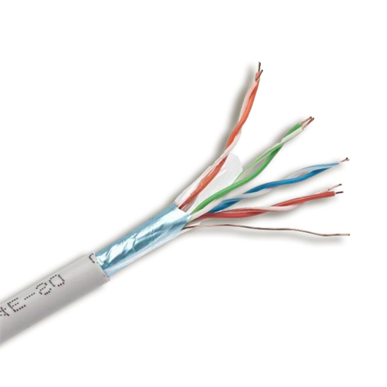 Кабель мережевий Одескабель КПВЕ-ВП 4x2x0.51 F/UTP Cat5e 305 м внутрішній (32709104)