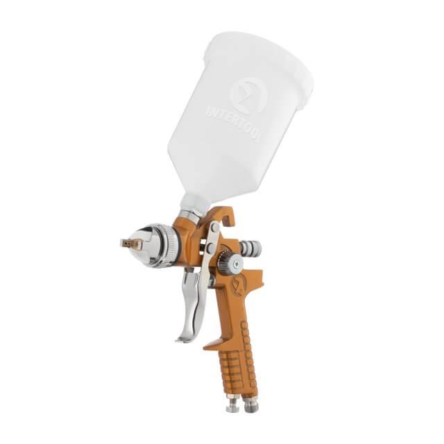 Фарбопульт пневматичний Intertool PT-0110 HVLP форсунка 1,5 мм верхній пластиковий бачок 600 мл 3 бар - фото 2 Фарбопульт пневматичний Intertool PT-0110 HVLP форсунка 1,5 мм верхній пластиковий бачок 600 мл 3 бар - фото 2