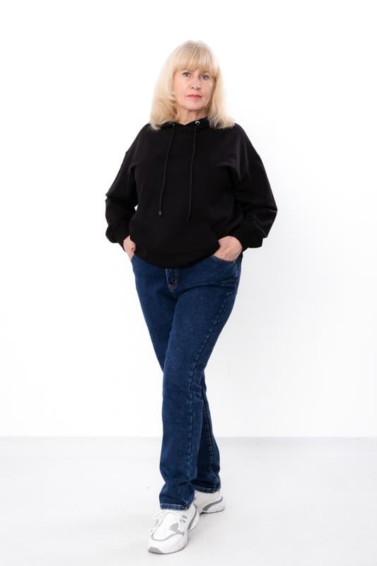 Джинси жіночі зимові Носи Своє батал на флісі класичного крою р. 33 Синій (14298)