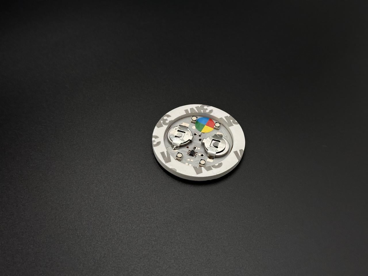 Світлодіоди на батарейках на 4 лампочки в круглому корпусі 5 кольорів світіння 45 мм Зелений/Синій/Червоний/Жовтий/Блакитний (AO-31)