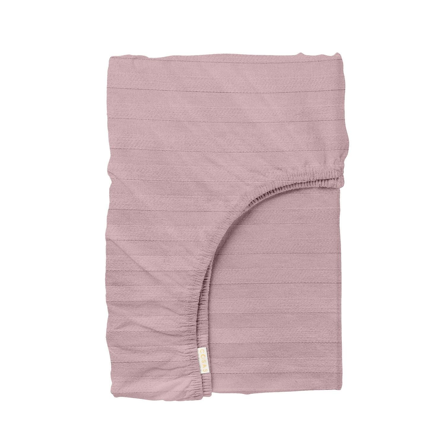 Простынь Cosas на резинке в детскую кроватку сатин 60x120 см Sakura (4822052174036)