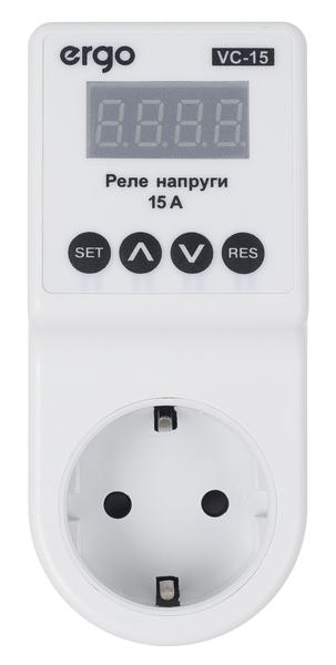 Реле напряжения Ergo VC-15 (29212)
