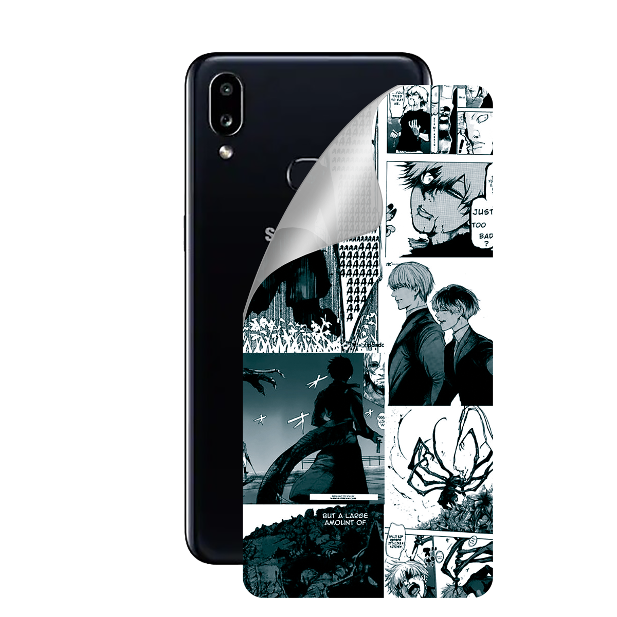 Полиуретановая пленка для Samsung Galaxy A10s серии Print Armor