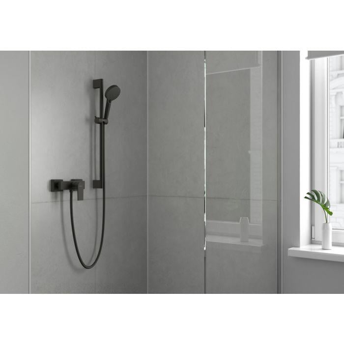 Душовий комплект Hansgrohe VERNIS BLEND 26422670 із штангою Чорний (112552) - фото 3