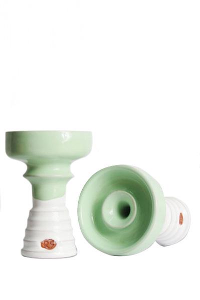Чаша для кальяну RS Bowls HR V2.0 Harmonia Білий/Зелений