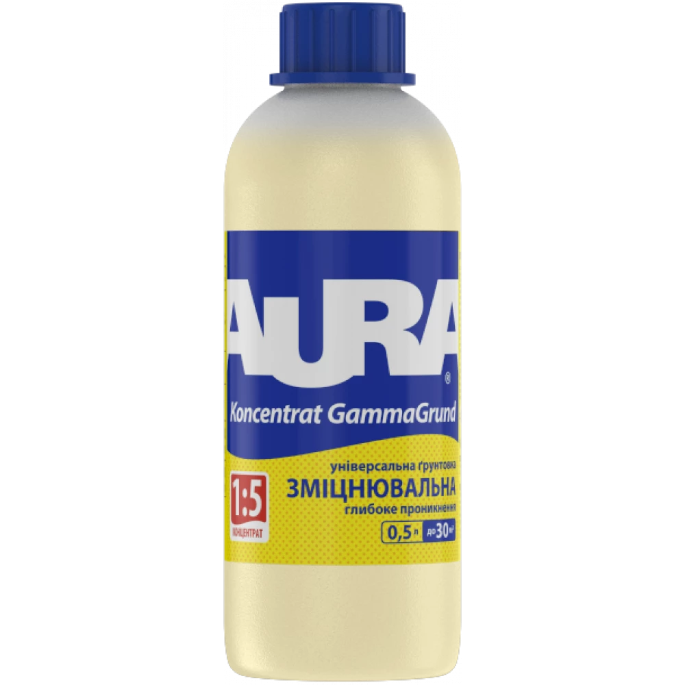 Грунтовка-концентрат Aura GAMMA GRUND глибокого проникнення 0,5 л (2028273464)