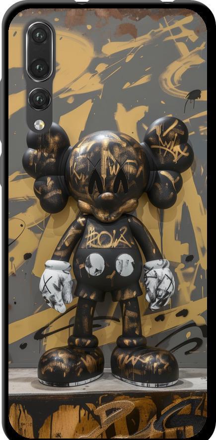 Чехол на Huawei P20 Pro Bronze kaws (6097b-1470-42517)