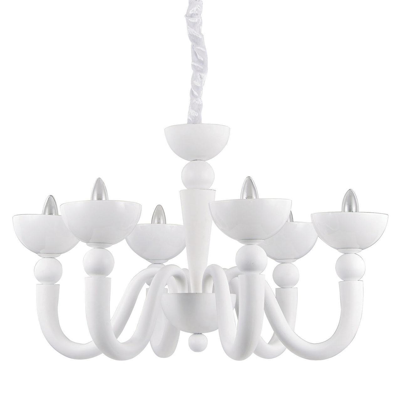 Люстра Ideal Lux BON BON SP6 BIANCO (093994)
