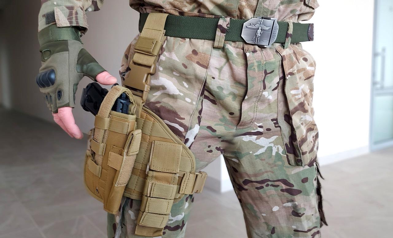 Кобура бедренная универсальная Мультикам (17727778) - фото 7