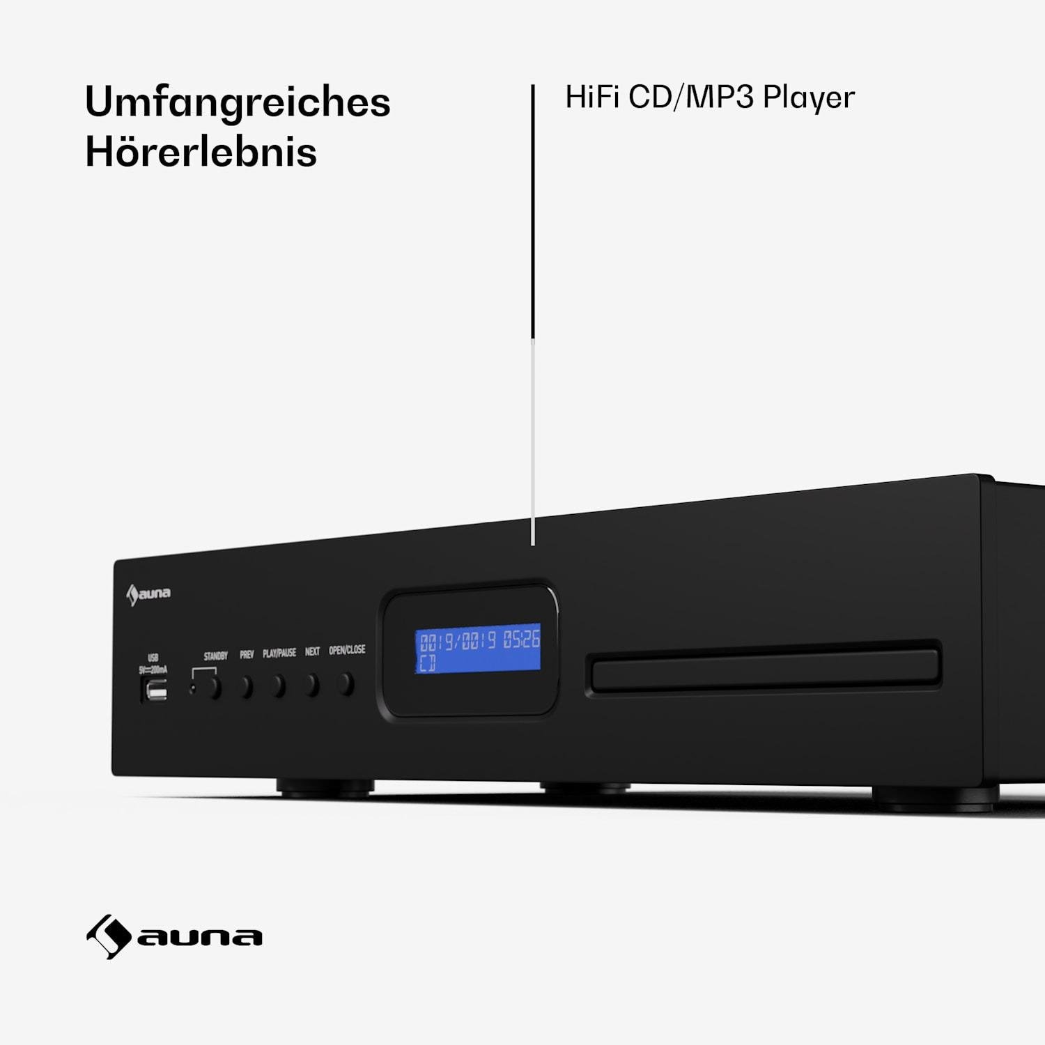 Проигрыватель-CD Auna Art22 (10045435) - фото 3