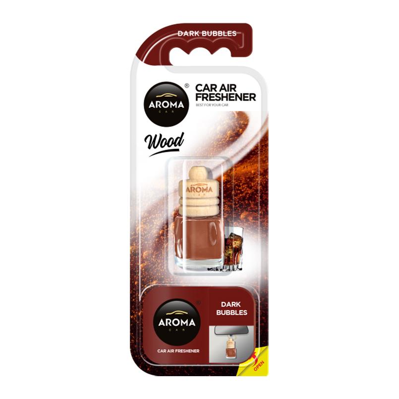 Ароматизатор Aroma Car Wood 6мл Dark Bubbles жидкий