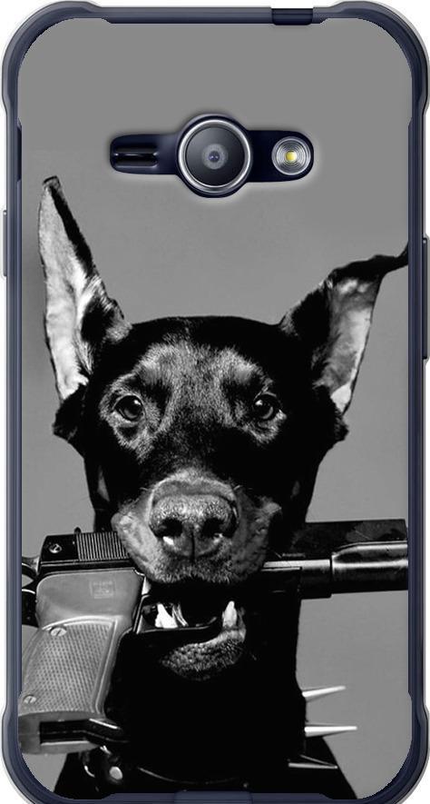 Чехол на Samsung Galaxy J1 Ace J110H Доберман (2745u-215-42517) Чехол на Samsung Galaxy J1 Ace J110H Доберман (2745u-215-42517)