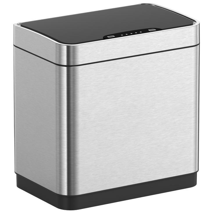 Мусорное ведро сенсорное KOER TC-020312-02 KR5586 с крышкой 12 л Сатин (270648)