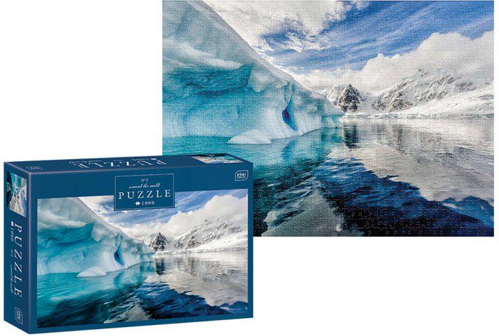 Пазли тришарові панорамні InterDRUK Around the World 326232 (5902277326232)