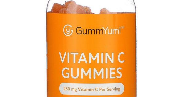 Витамины Vitamin C gummies Orange 125 мг 60 gummies