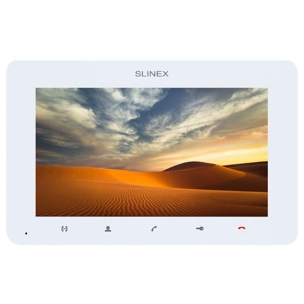 Видеодомофон Slinex SM-07MHD 7" с детектором движения и записью видео White (11910)