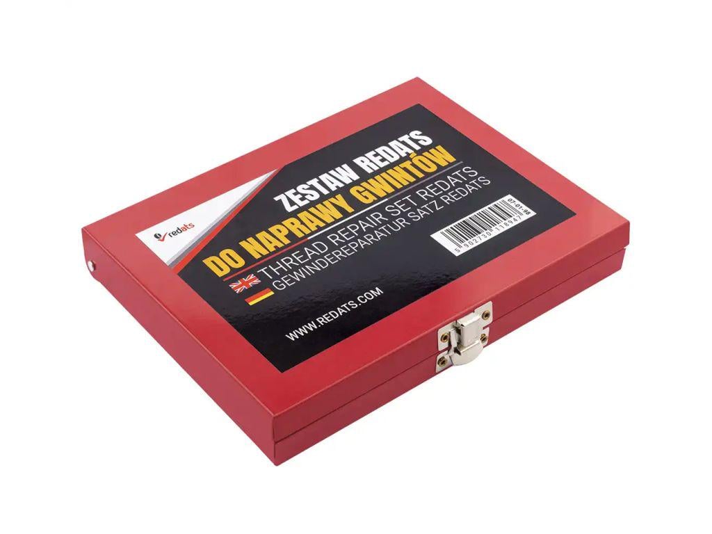 Набор REDATS HSS для восстановления резьбы 88 элементов (07-01-98) - фото 3