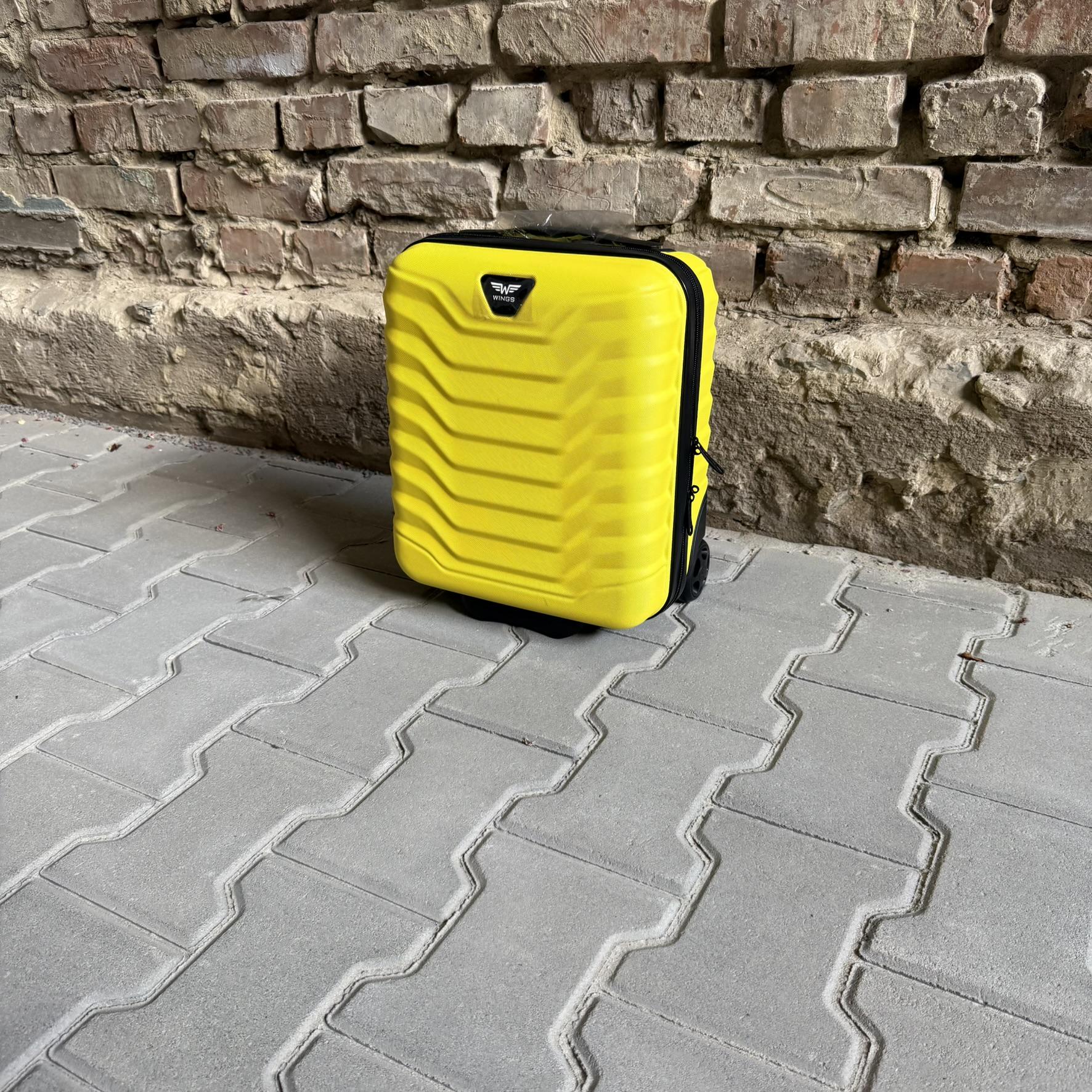 Мини-чемодан Wings PEA01 дорожный XXS Желтый (26630751) - фото 4 Мини-чемодан Wings PEA01 дорожный XXS Желтый (26630751) - фото 4