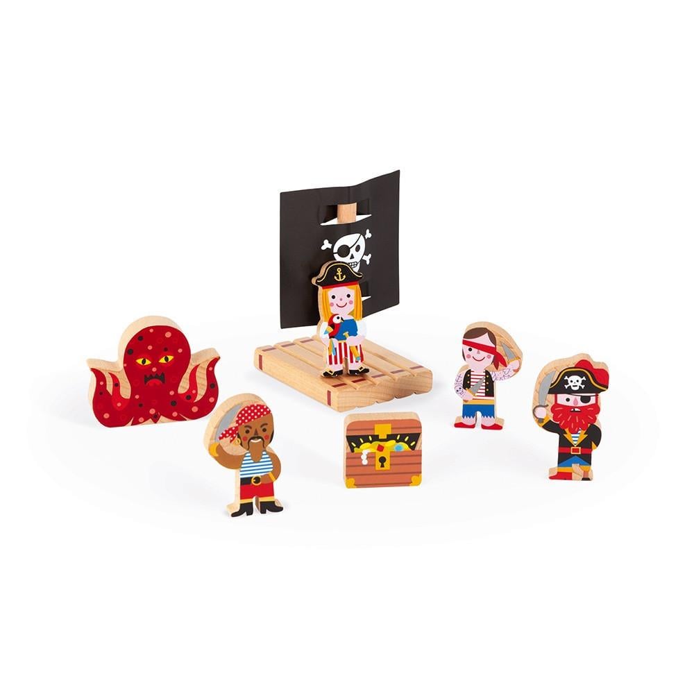 Ігровий набір 3D Піратський корабель Janod (iz15537) - фото 2