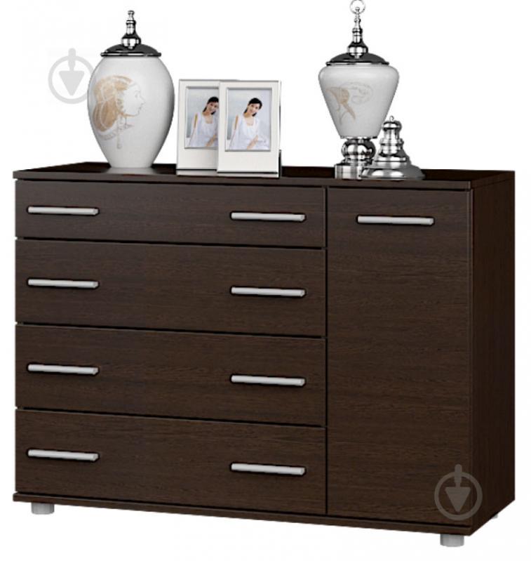 Комод для вещей 3 Эверест Венге темный Комод для вещей 3 Эверест Венге темный