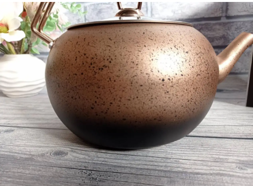 Чайник OMS 8211-XL с гранитным антипригарным покрытием индукция 3 л Cappuchino - фото 4