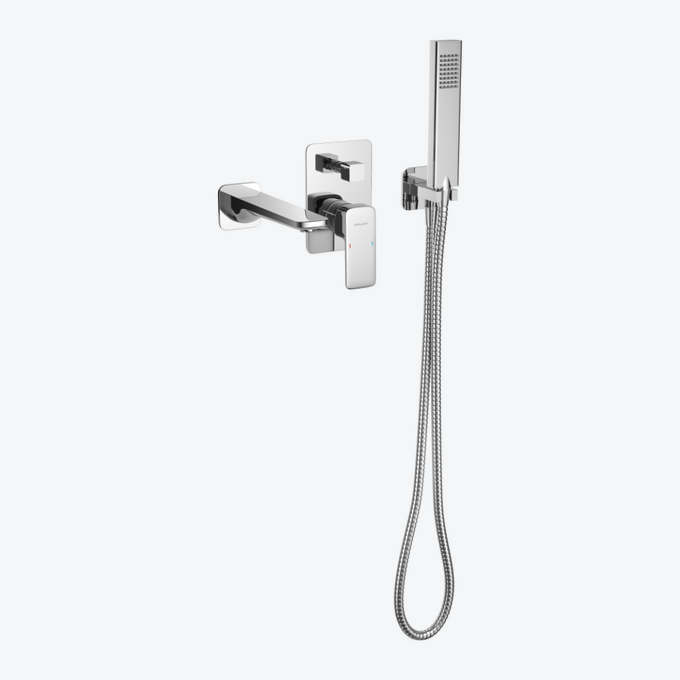 Набор для душа и ванны Excellent Keria скрытого монтажа Хром