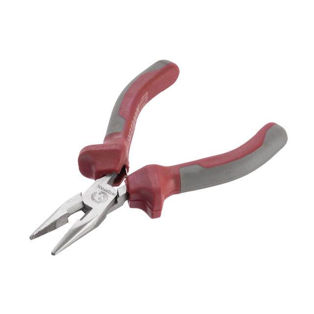 Плоскогубцы удлиненные Intertool NT-0102 прямые прецизионные с двухкомпонентными накладками на рукоятки 115 мм (117250)