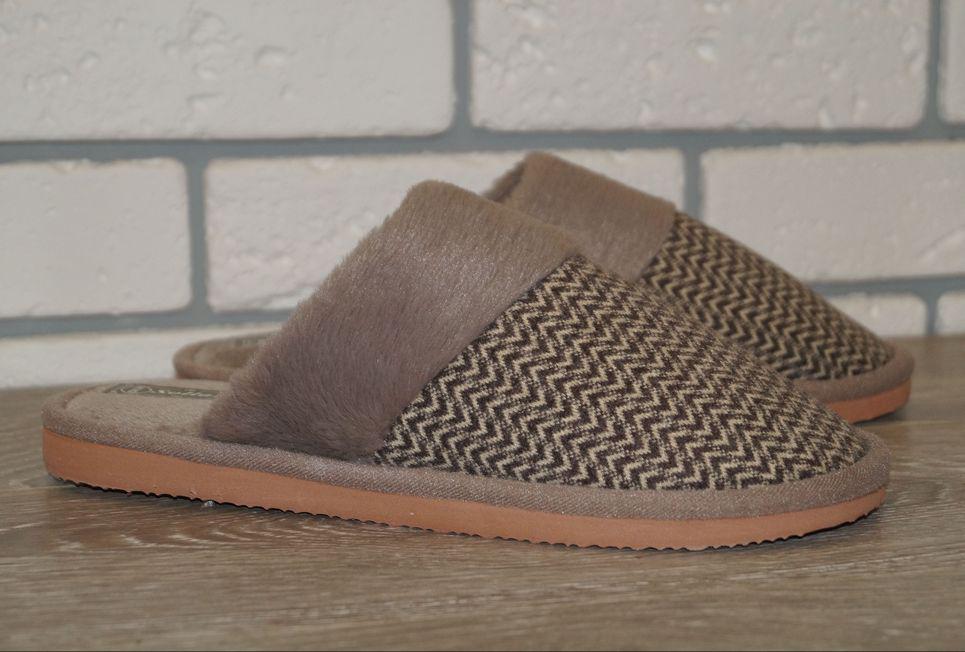 Тапочки мужские домашние Sollaza р. 39/40 25,5 см Коричневый (31425-3940)