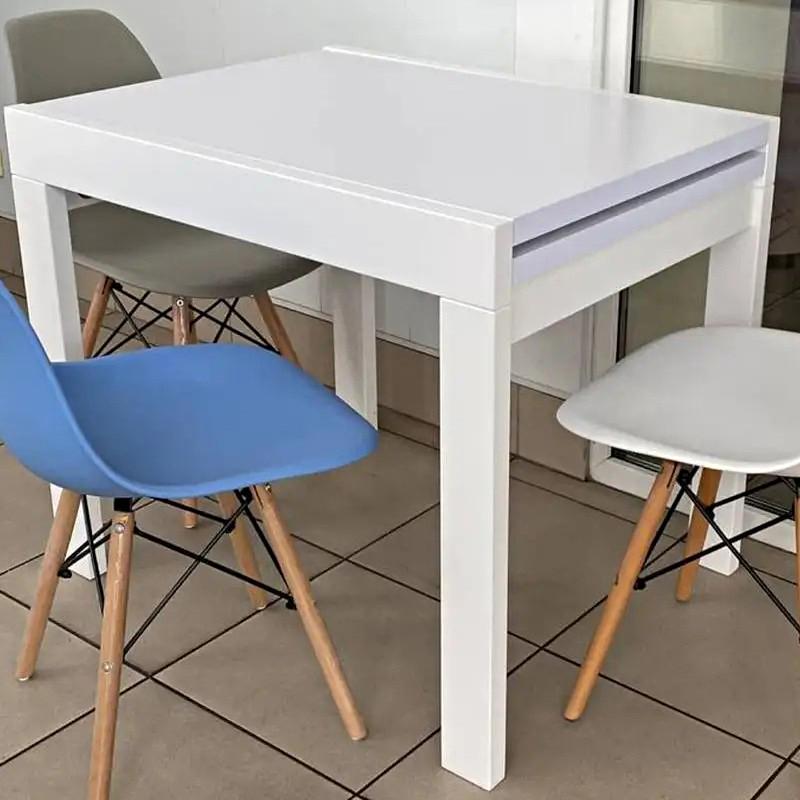 Обеденный стол-трансформер ART IN HEAD Kors 690x750x890 мм Белый (GATB17010000100) - фото 3 Обеденный стол-трансформер ART IN HEAD Kors 690x750x890 мм Белый (GATB17010000100) - фото 3