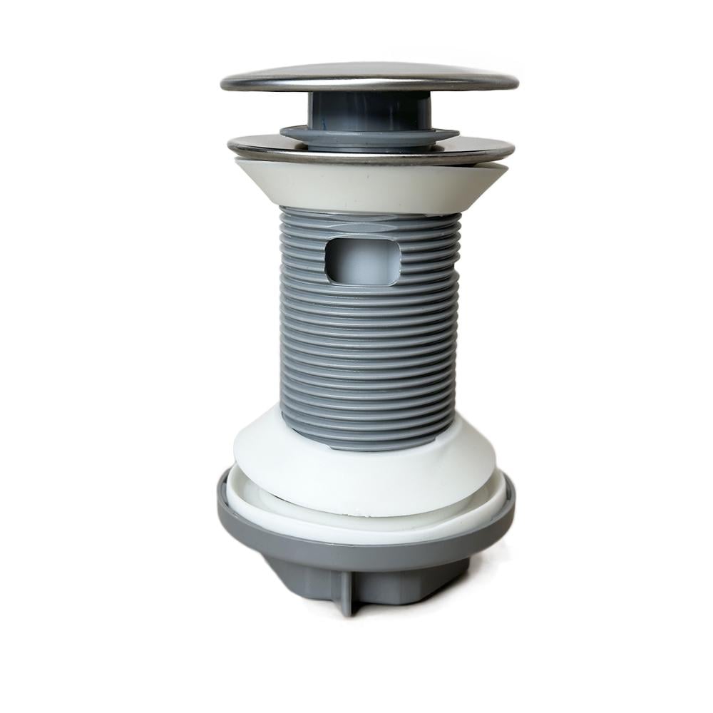 Клапан донний Sanpreis FELIX для раковини з переливом і системою click-clack 1-1/4"