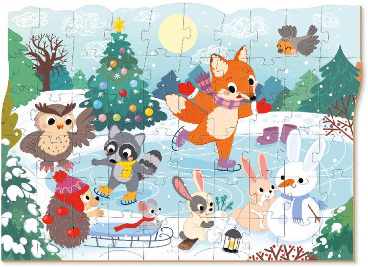 Пазлы Dodo Волшебный каток 300410 (4820198243494)