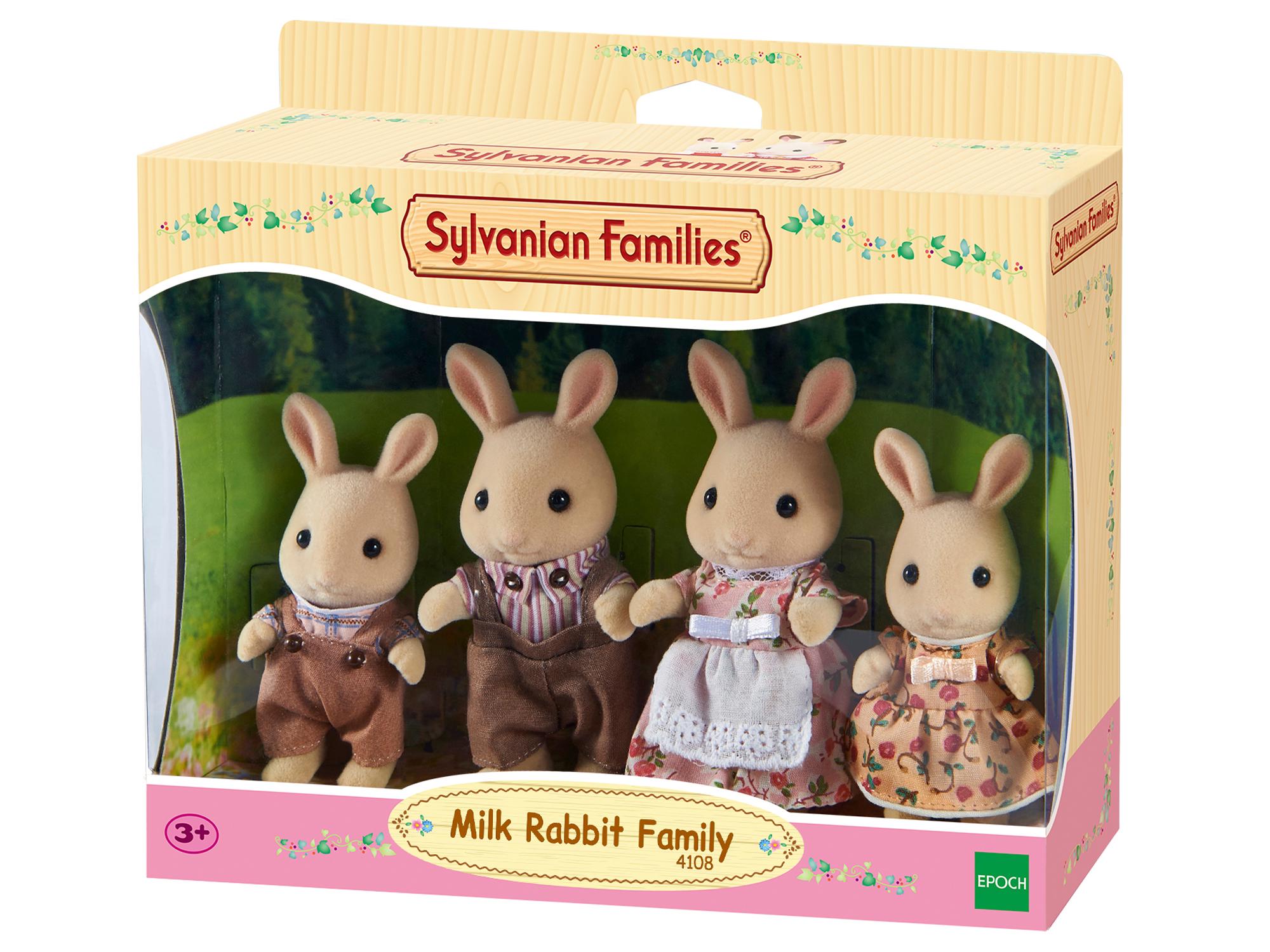 Игровой набор Sylvanian Families Семья молочных кроликов (4108)