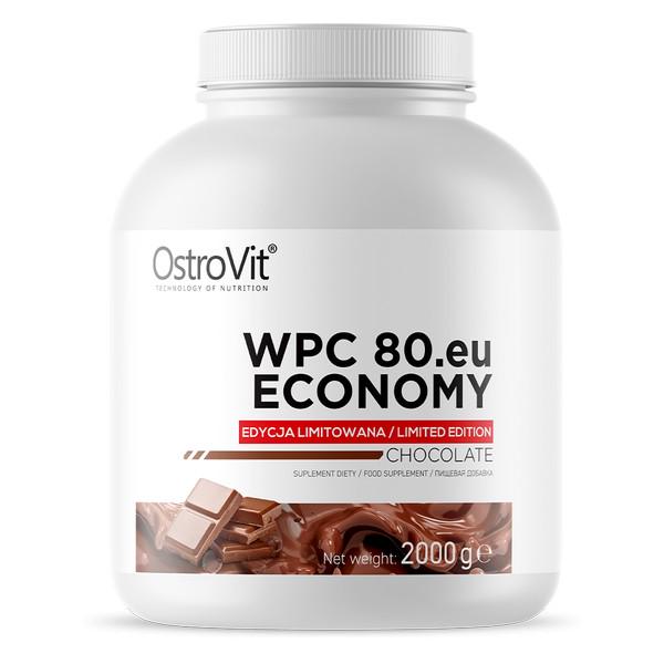 Протеин OstroVit WPC80.eu Economy 2 кг Шоколад