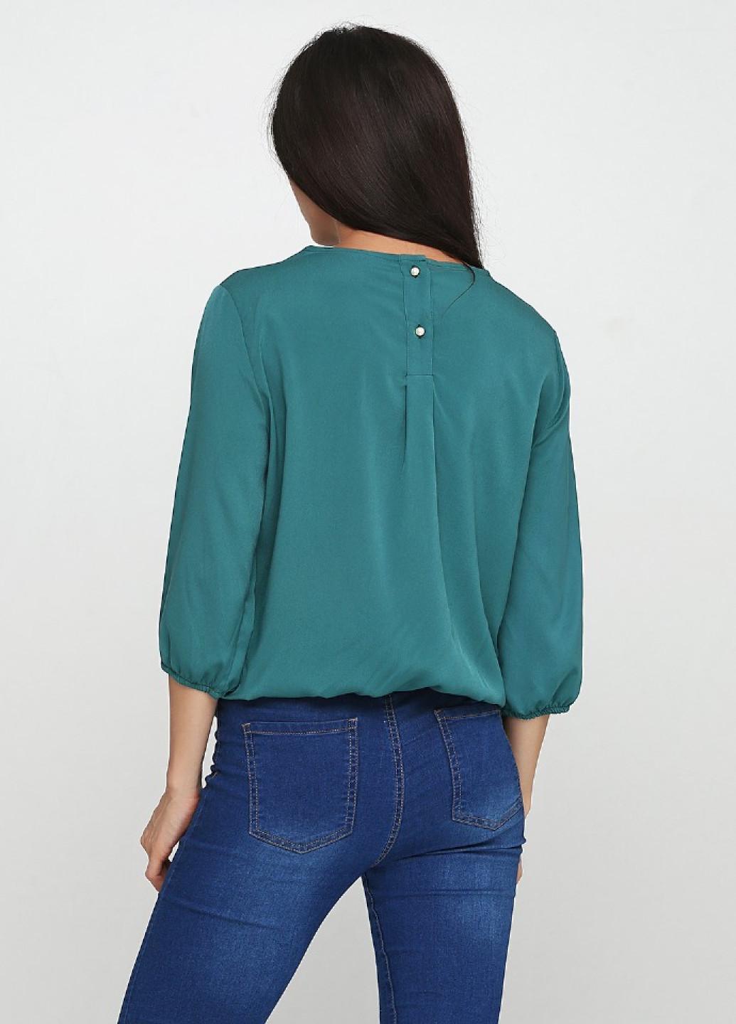 Блузка Ageless 36 Зелений (RD-5004-44) - фото 2 Блузка Ageless 36 Зелений (RD-5004-44) - фото 2