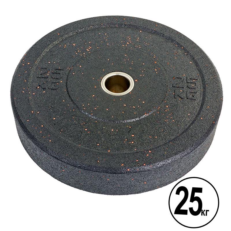 Диски бамперные для кросфита Raggy Bumper Plates TA-5126 25 кг Черный (58508104) - фото 4