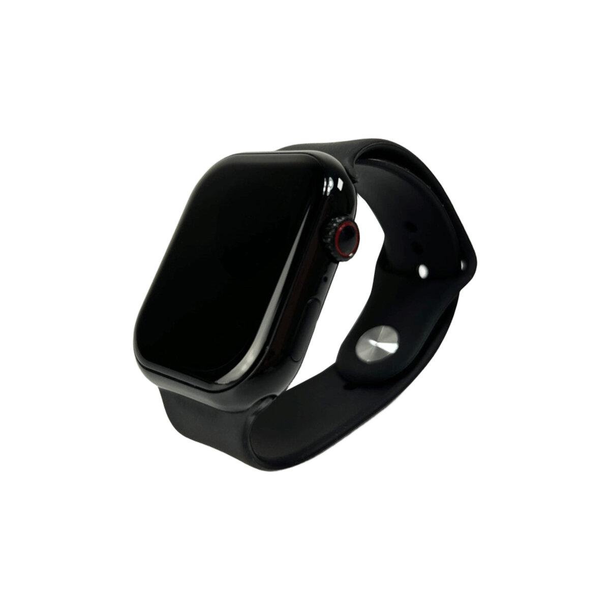 Смарт-годинник BIG S9 Pro Max IP65/2.1"/Bluetooth 5.2/NFC/GPS/64MB/230mAh/Hryfine Black (BIGS9PBlack)