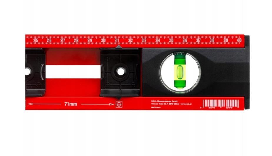 Уровень алюминиевый Sola для электрика (12504304270) - фото 5 Уровень алюминиевый Sola для электрика (12504304270) - фото 5