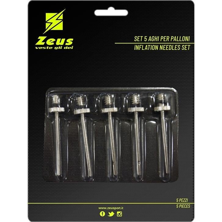 Голки для насосу Zeus SET 5 AGHI PER PALLONI 5 шт. Срібний (Z01481)