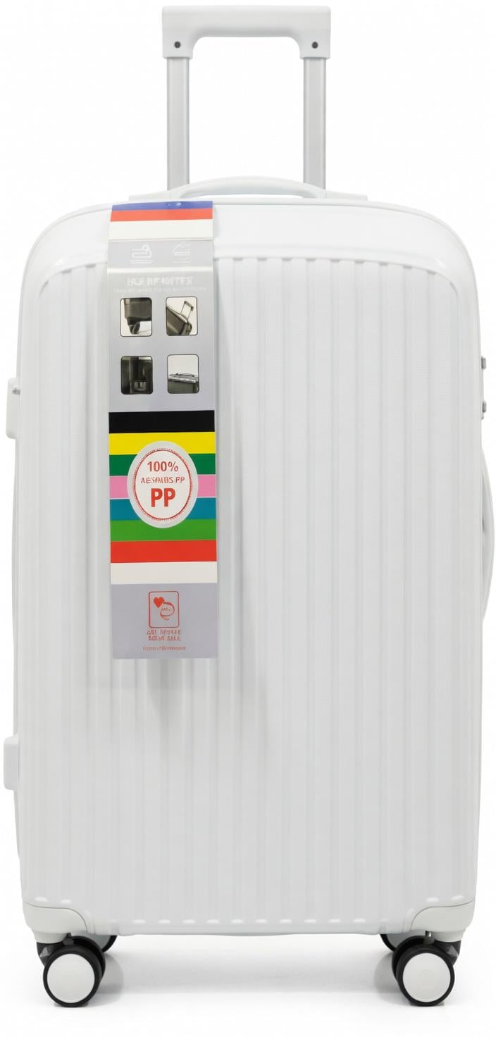 Комплект чемоданов на колесах Gems 1 Pearl шт. Серый (2104619223)