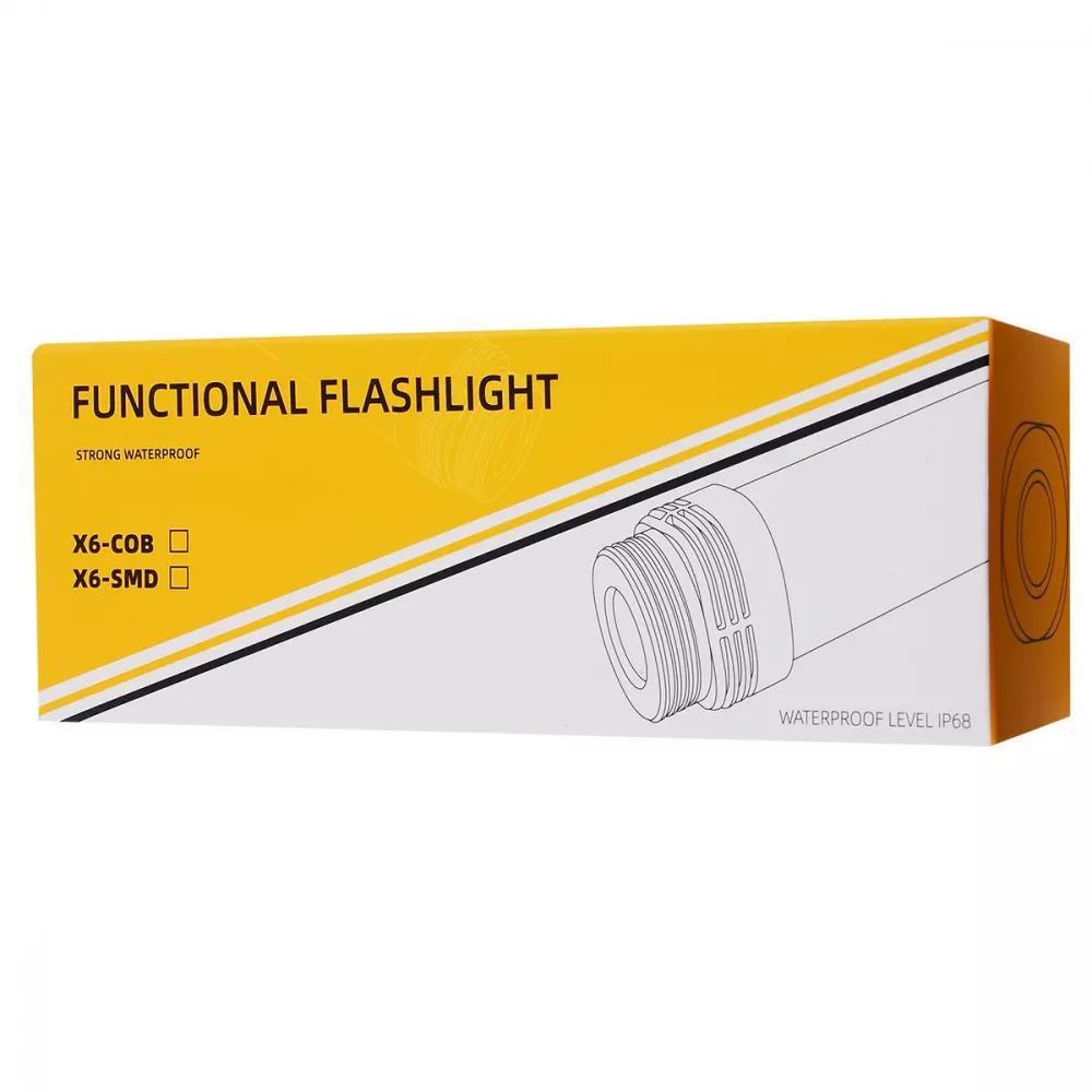 Фонарь LED JS-X6-COB 2600 mAh - фото 2