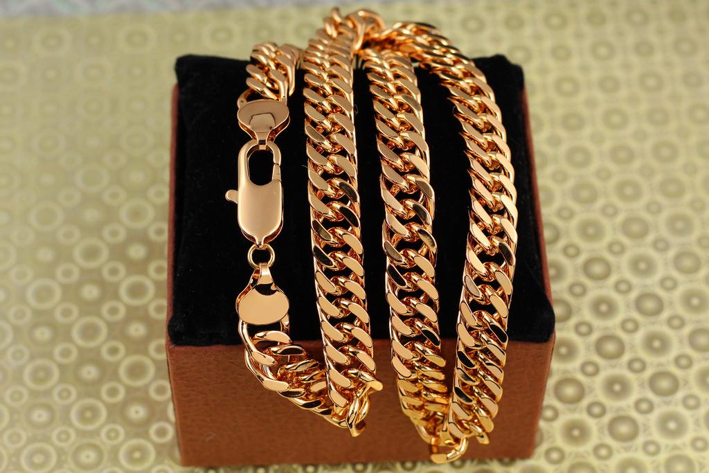 Ланцюг Xuping Jewelry кобра 60 см 11 мм Золотистий (26132384)